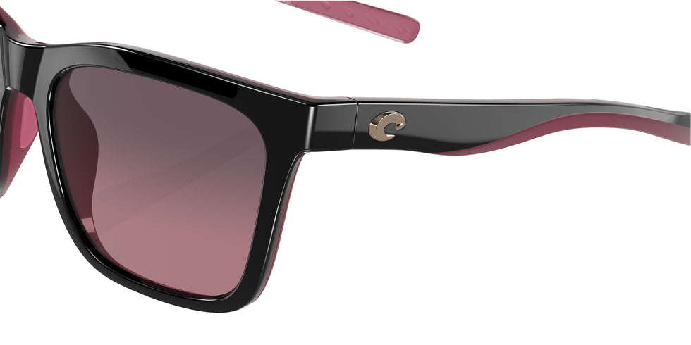 COSTA 6S9037 Panga 903725 56 - Black/Crystal/Fuchsia / Rose Gradient Polarized #id:6s9037903725_s:112120