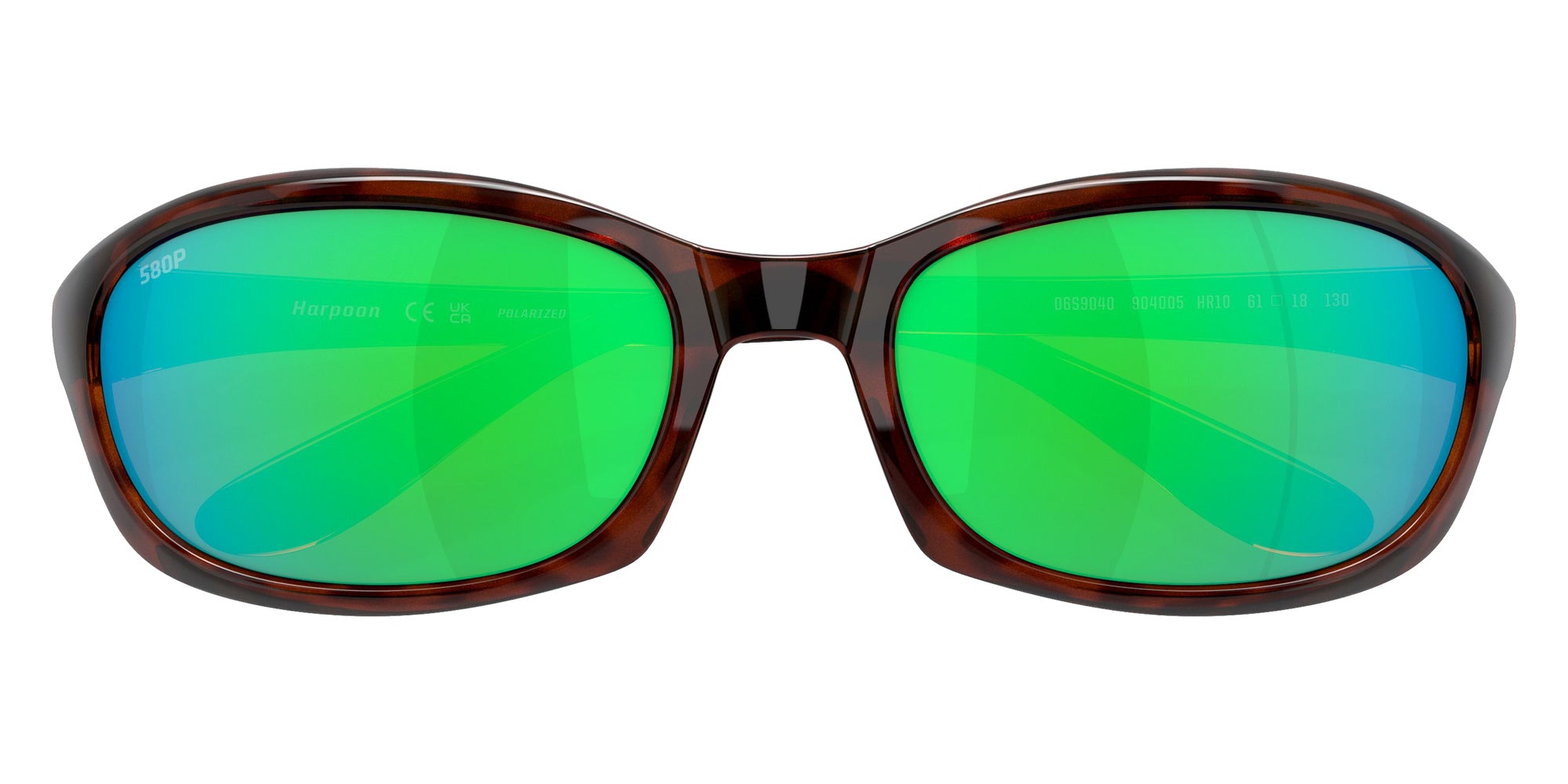 COSTA 6S9040 Harpoon 904005 62 - Tortoise / Green Mirrored Polarized #id:6s9040904005_s:100130