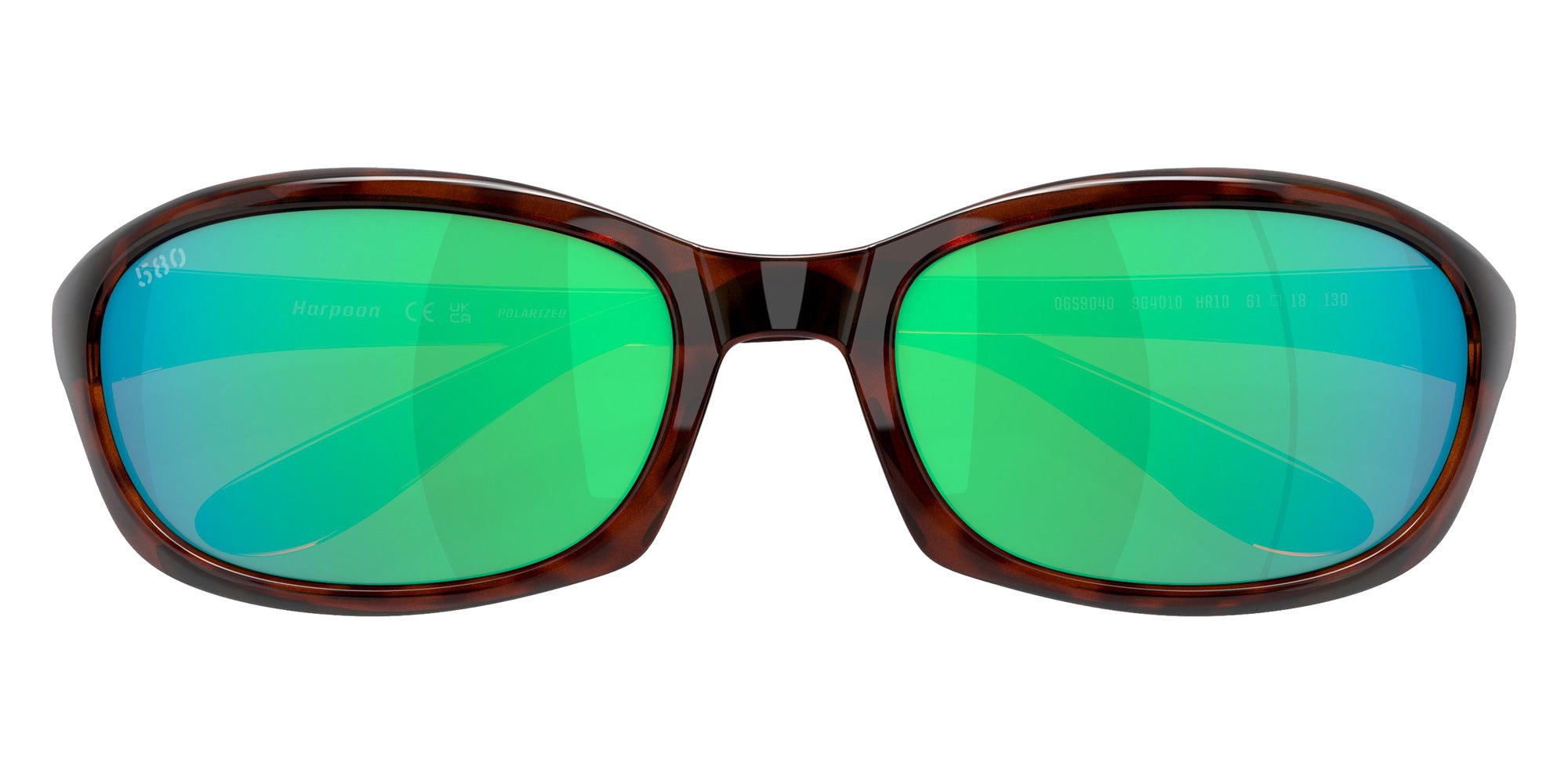 COSTA 6S9040 Harpoon 904010 62 - Tortoise / Green Mirrored Polarized #id:6s9040904010_s:106130