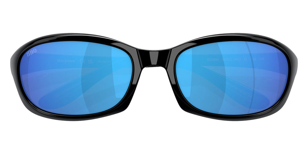 COSTA 6S9040 Harpoon 904011 62 - Shiny Black / Blue Mirrored Polarized #id:6s9040904011_s:108130