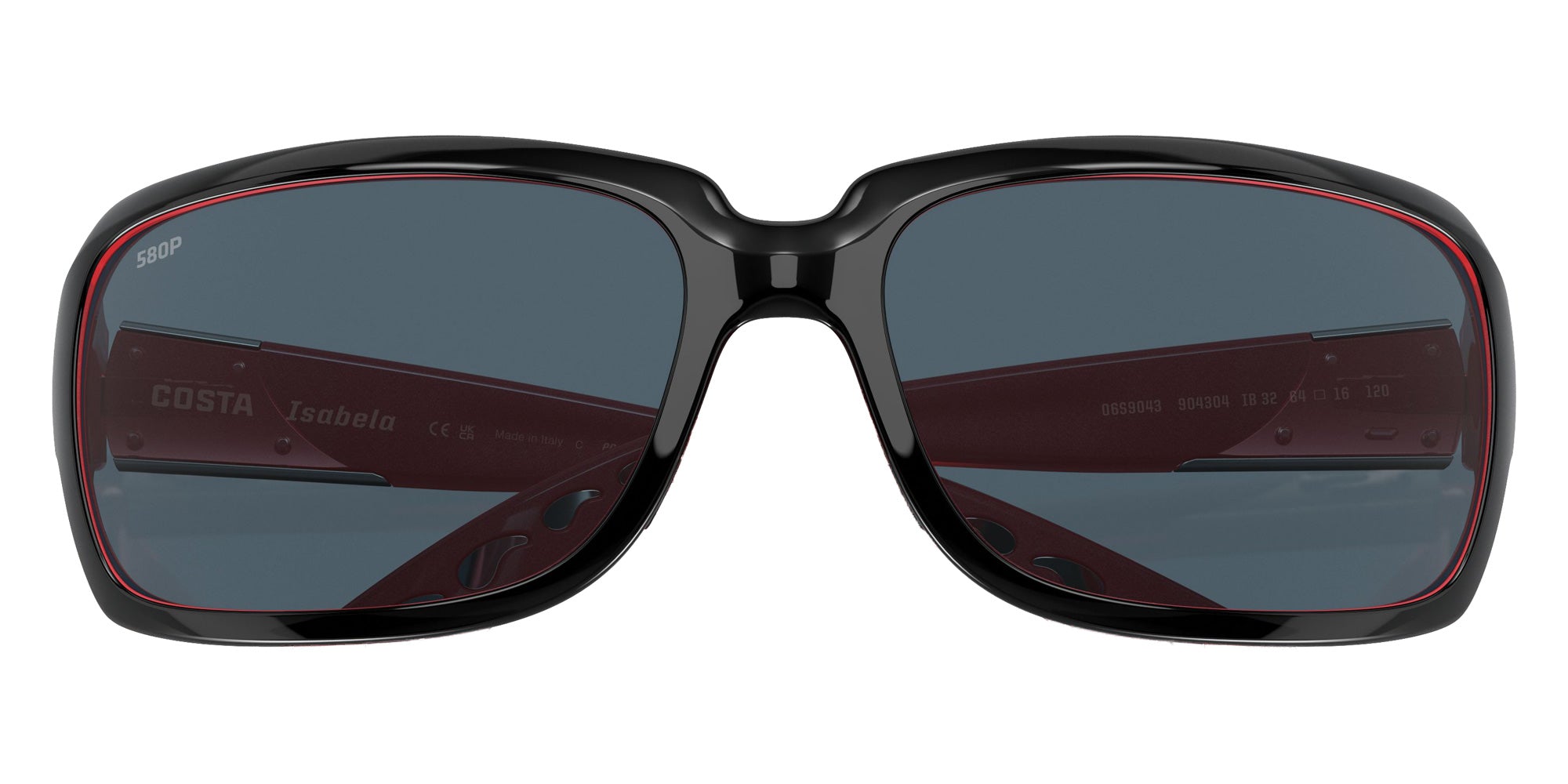 COSTA 6S9043 Isabela 904304 64 - Black Coral / Gray Polarized #id:6s9043904304_s:102130
