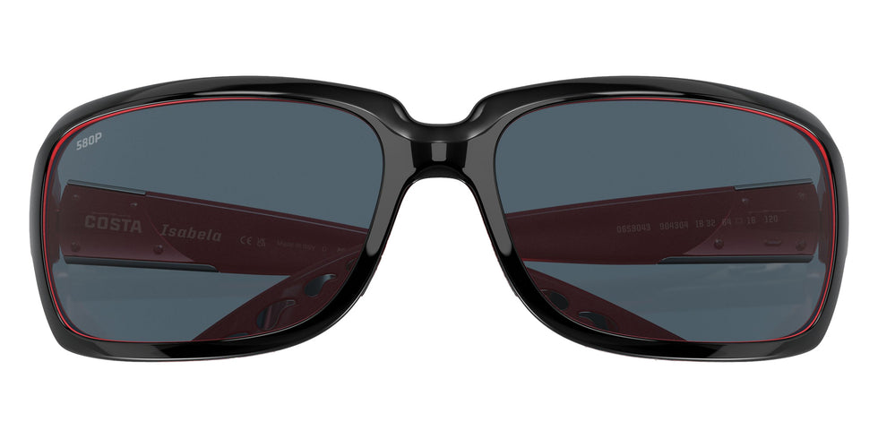 COSTA 6S9043 Isabela 904304 64 - Black Coral / Gray Polarized #id:6s9043904304_s:102130