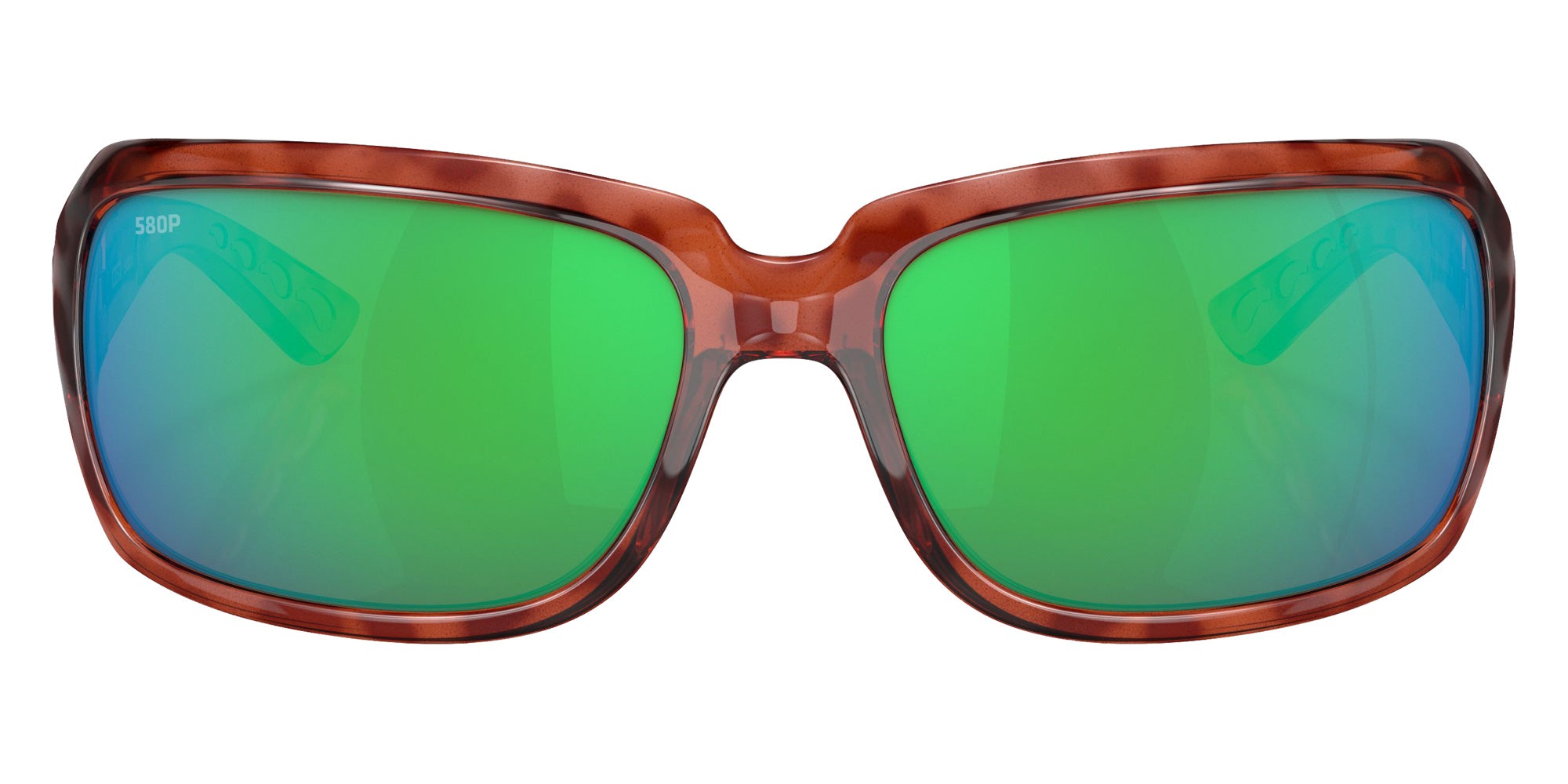 COSTA 6S9043 Isabela 904306 64 - Tortoise / Green Mirrored Polarized #id:6s9043904306_s:104100
