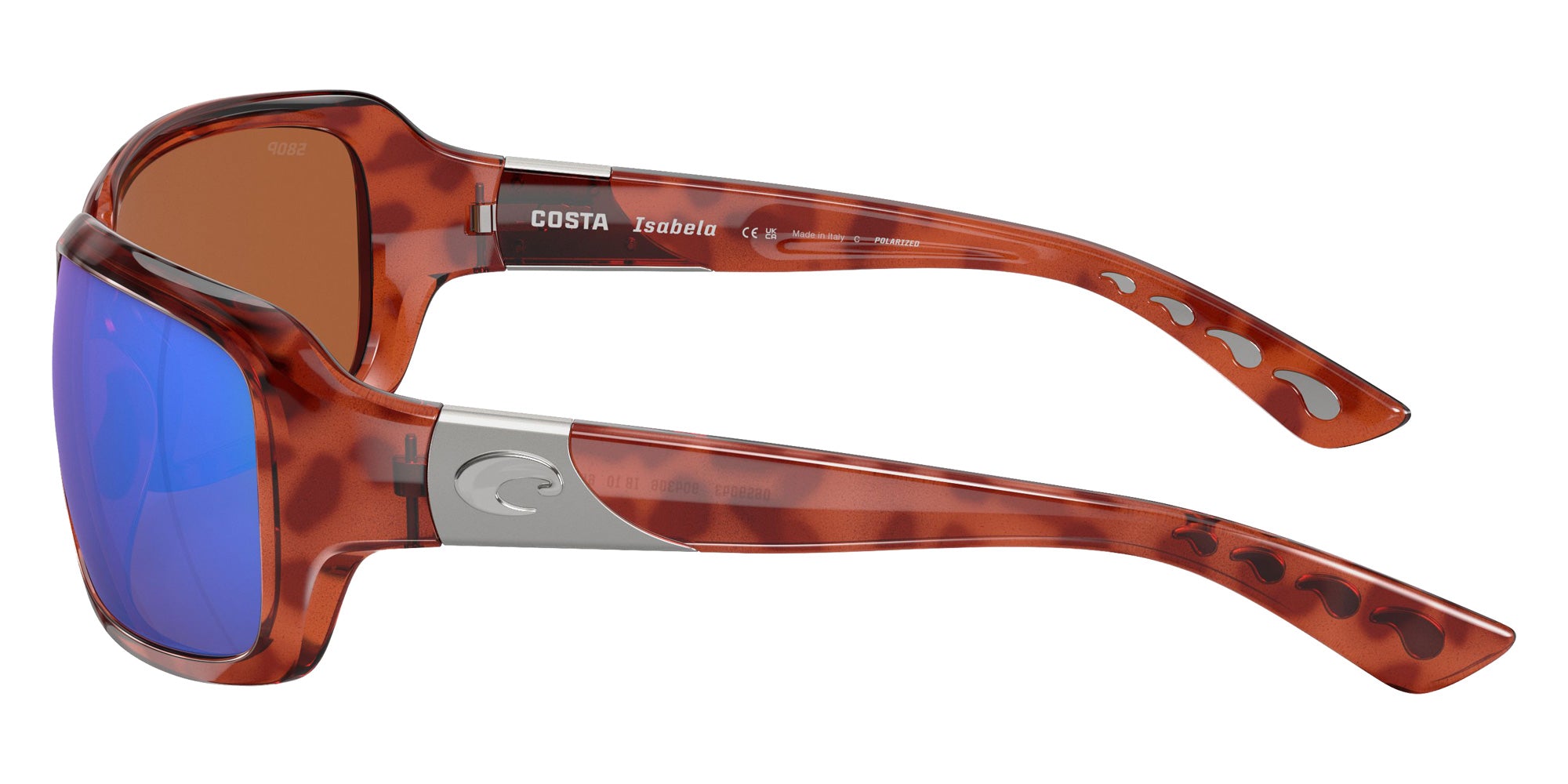 COSTA 6S9043 Isabela 904306 64 - Tortoise / Green Mirrored Polarized #id:6s9043904306_s:104110