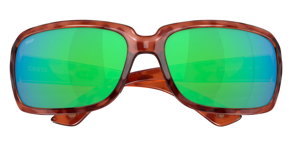 COSTA 6S9043 Isabela 904306 64 - Tortoise / Green Mirrored Polarized #id:6s9043904306_s:104130