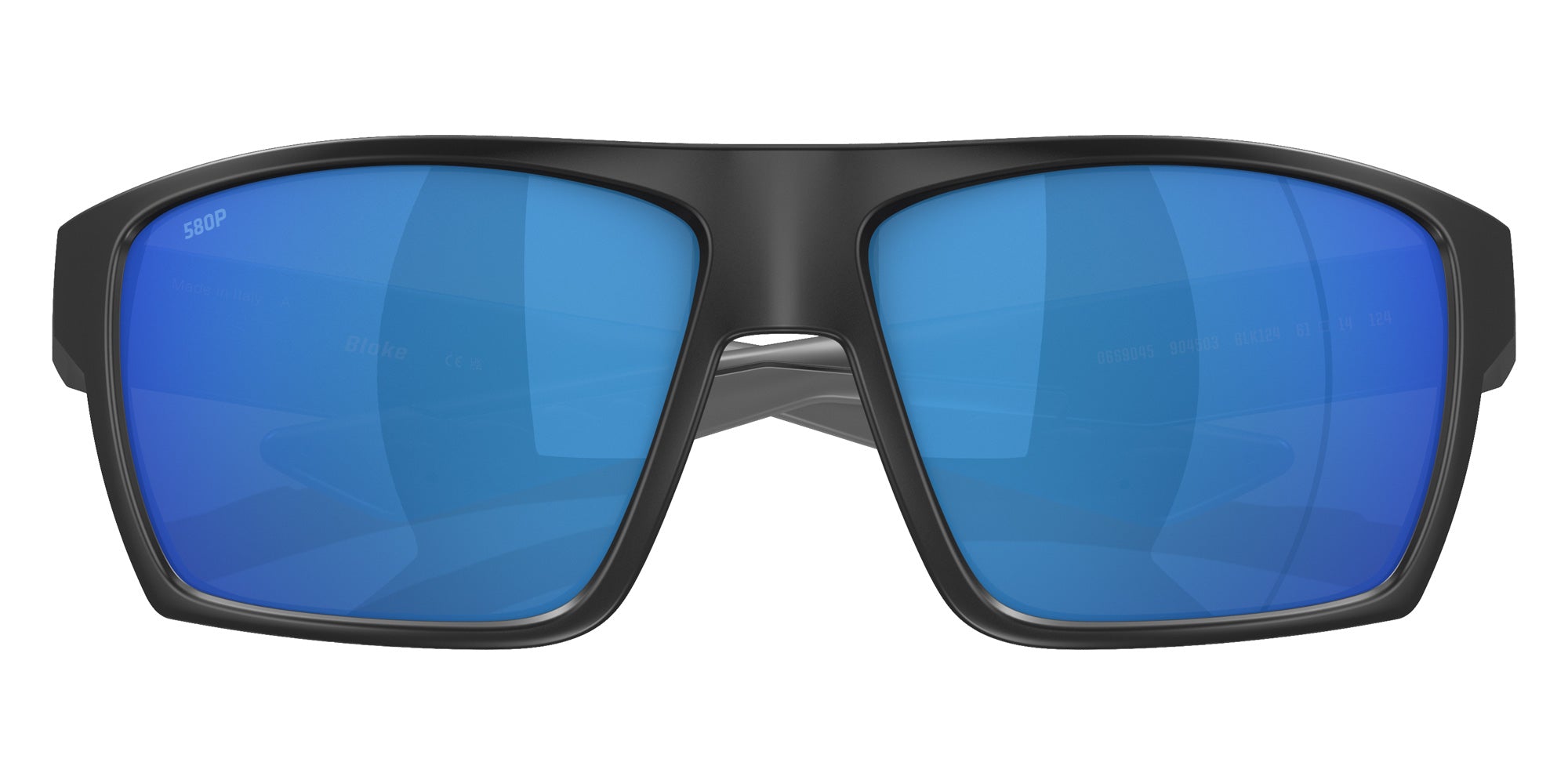 COSTA 6S9045 Bloke 904503 61 - Matte Black / Blue Mirrored Polarized #id:6s9045904503_s:100120