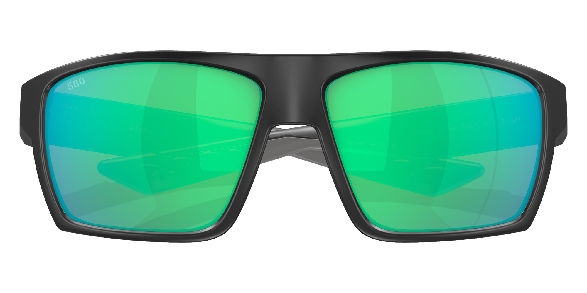 COSTA 6S9045 Bloke 904510 61 - Matte Black / Green Mirrored Polarized #id:6s9045904510_s:100130