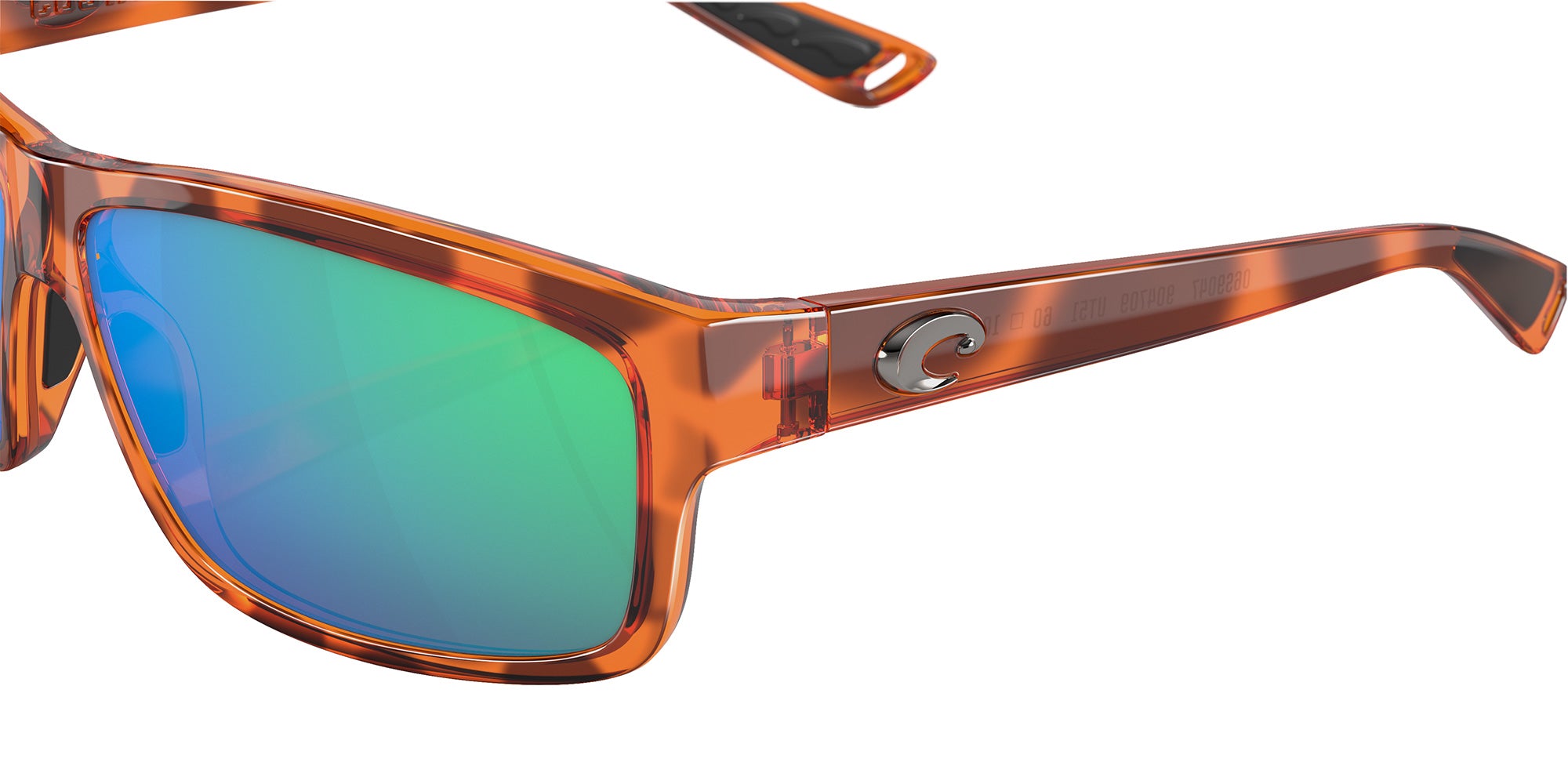 COSTA 6S9047 Cut 904709 60 - Honey Tortoise / Green Mirrored Polarized #id:6s9047904709_s:100120