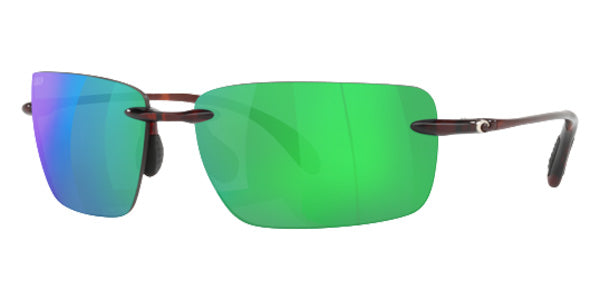 COSTA 6S9074 Gulf Shore 907403 66 - Tortoise / Green Mirrored Polarized #id:6s9074907403_s:100100
