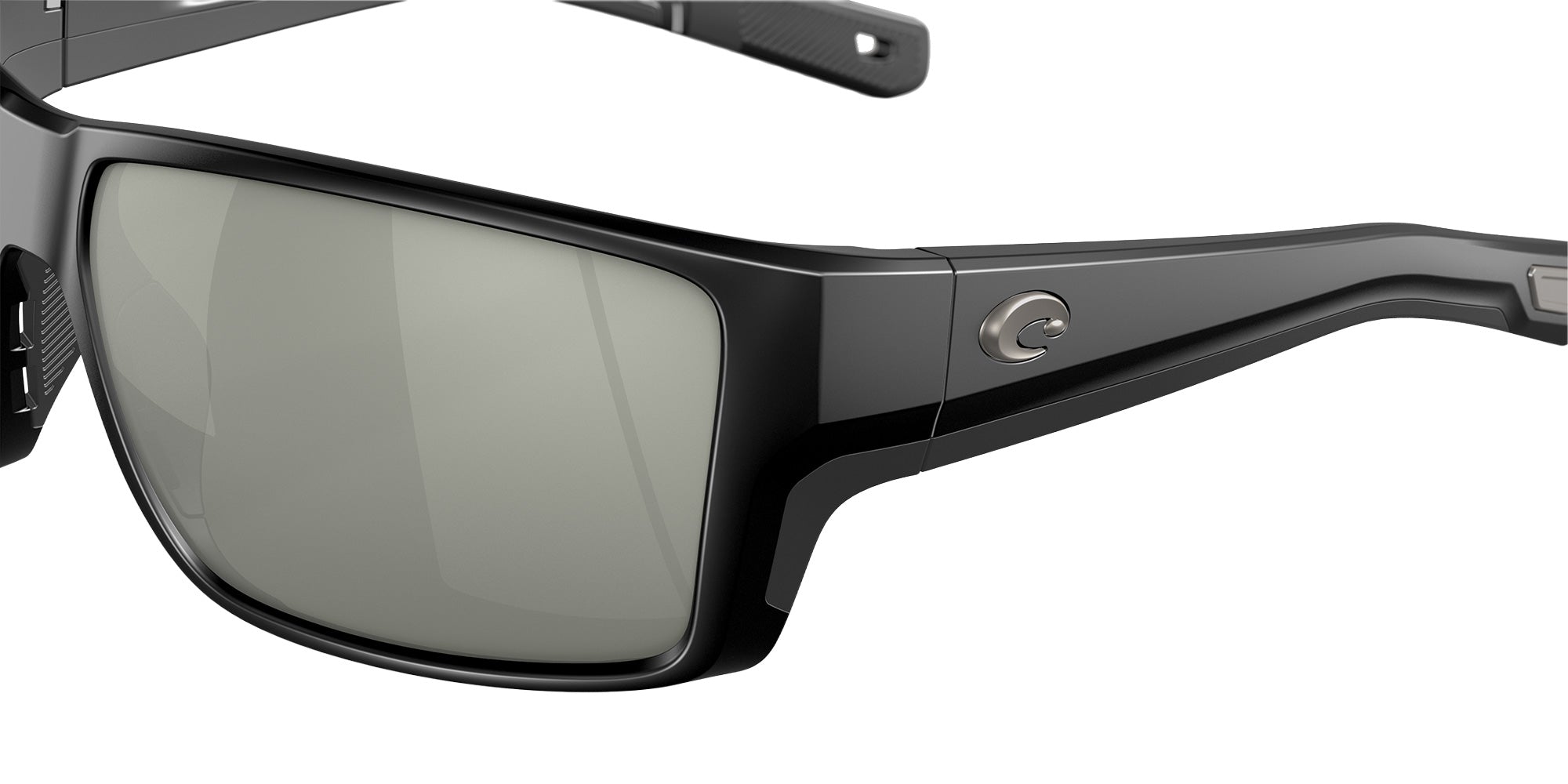 COSTA 6S9080 Reefton PRO 908004 63 - Matte Black / Gray Silver Mirrored Polarized #id:6s9080908004_s:100125