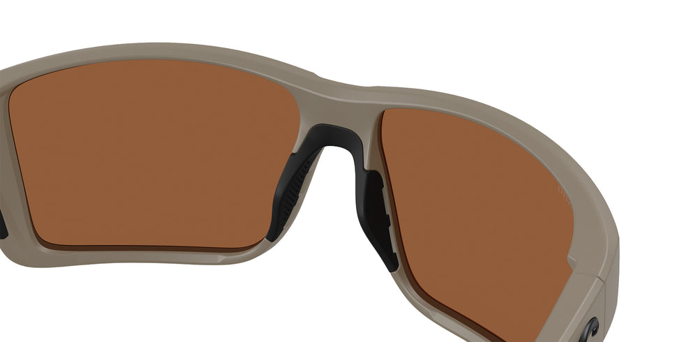 COSTA 6S9080 Reefton PRO 908021 63 - Matte Sand / Copper Silver Mirrored Polarized #id:6s9080908021_s:102130