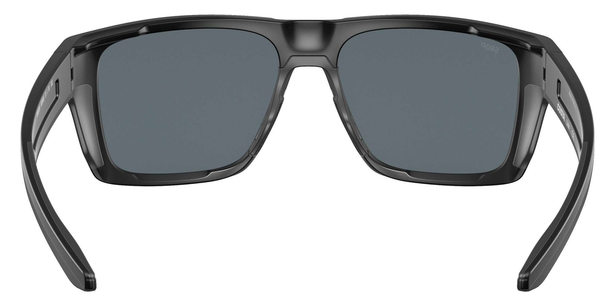 COSTA 6S9104 Lido 910405 57 - Matte Black / Blue Mirrored Polarized #id:6s9104910405_s:100115