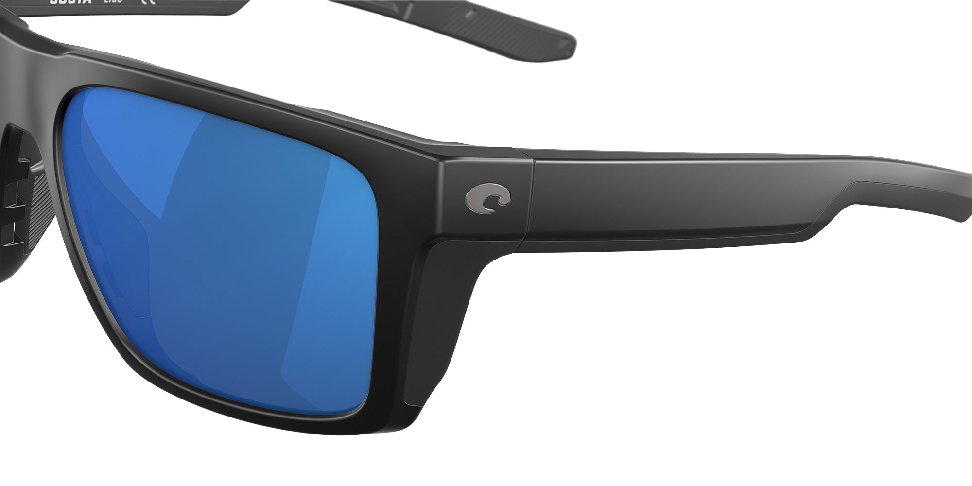 COSTA 6S9104 Lido 910405 57 - Matte Black / Blue Mirrored Polarized #id:6s9104910405_s:100125