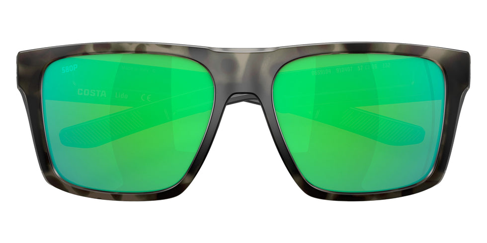 COSTA 6S9104 Lido 910407 57 - Wetlands / Green Mirrored Polarized #id:6s9104910407_s:100135