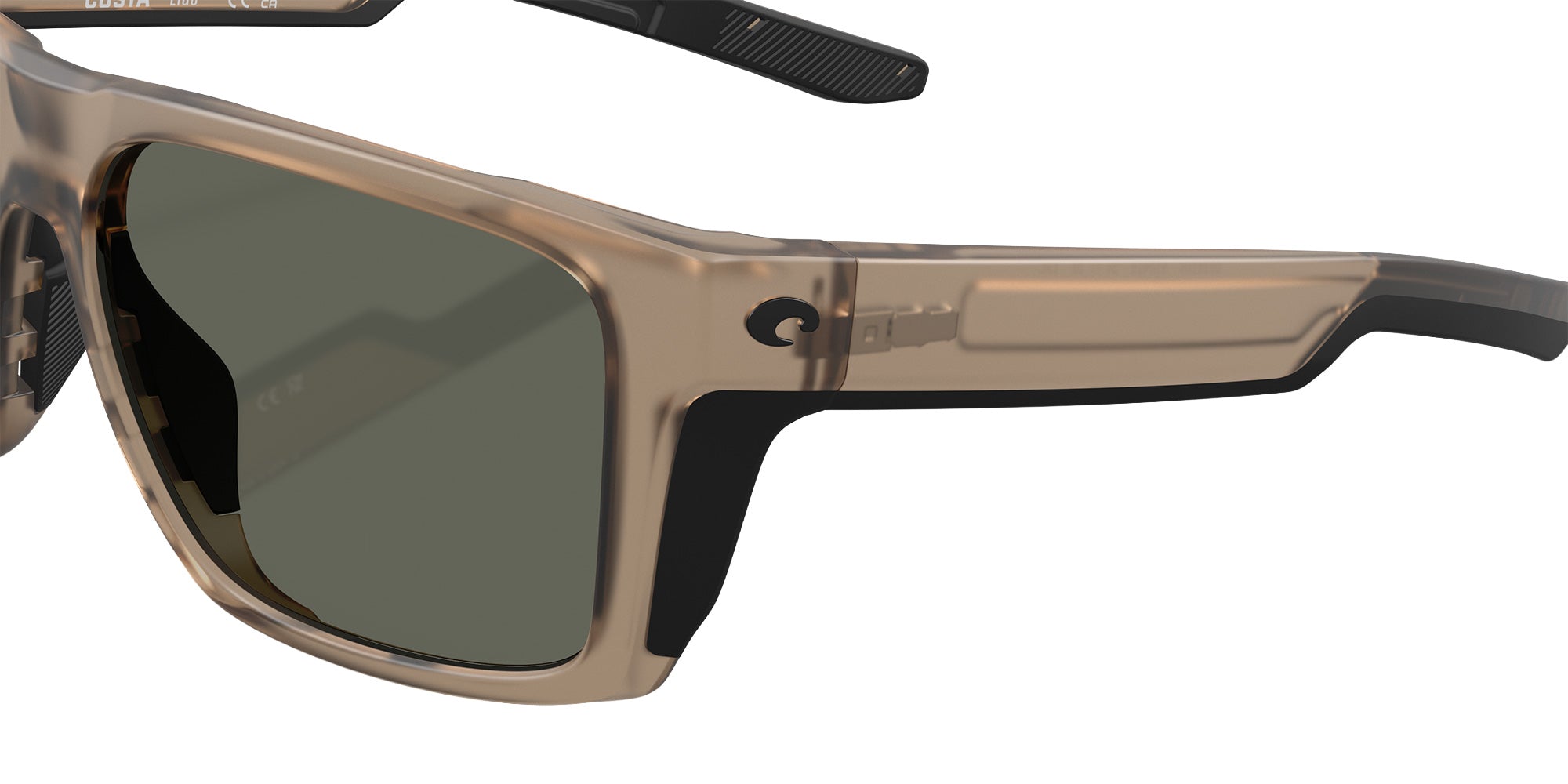 COSTA 6S9104 Lido 910419 57 - Matte Brown Smoke / Gray Polarized #id:6s9104910419_s:102125