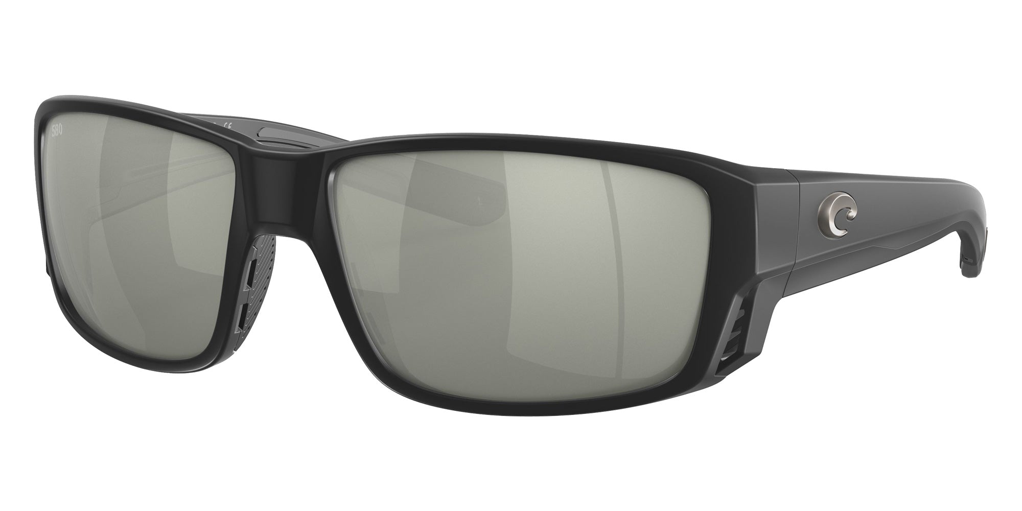 COSTA 6S9105 Tuna Alley PRO 910504 60 - Matte Black / Gray Silver Mirrored Polarized #id:6s9105910504_s:100105