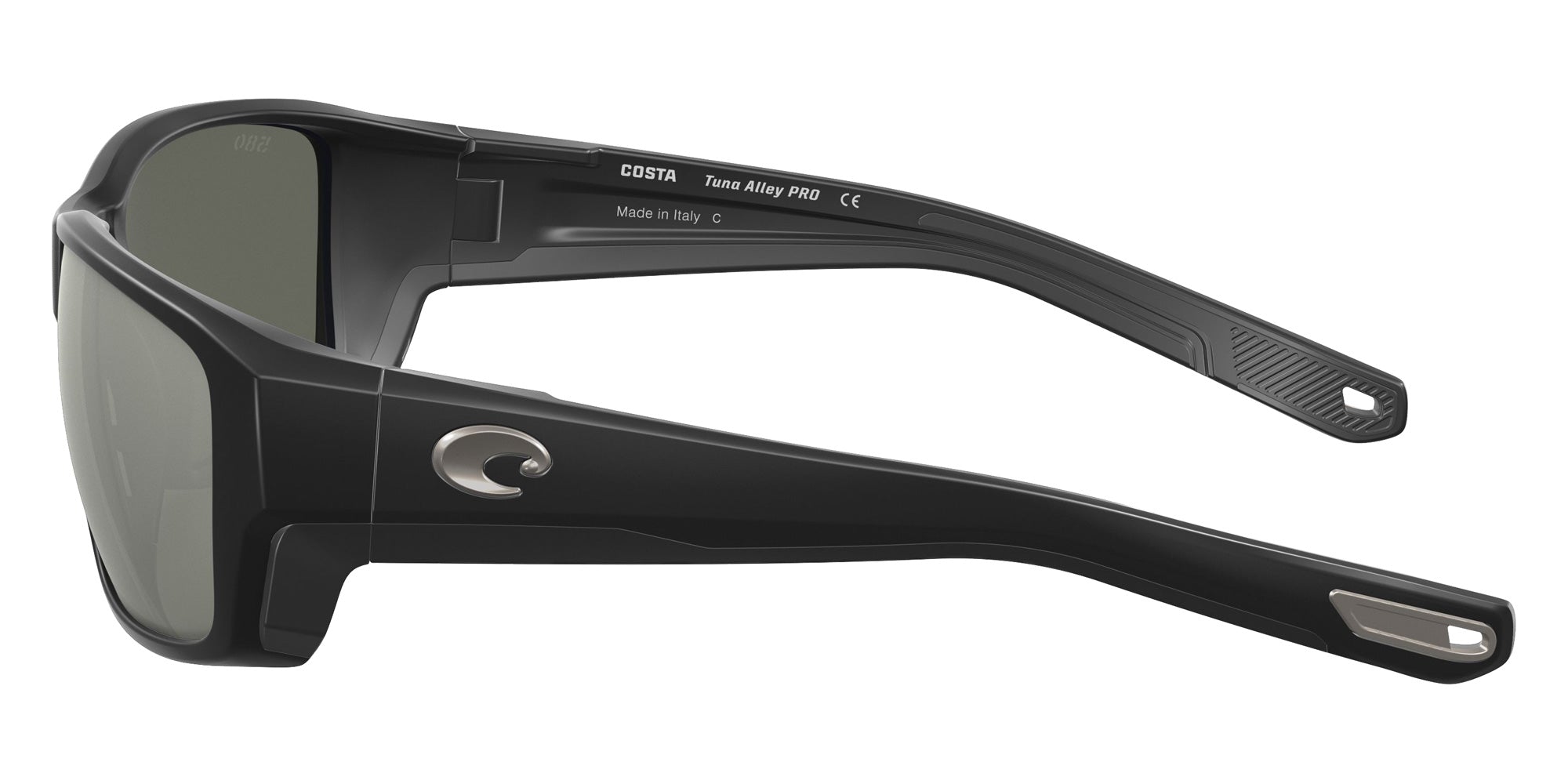 COSTA 6S9105 Tuna Alley PRO 910504 60 - Matte Black / Gray Silver Mirrored Polarized #id:6s9105910504_s:100110