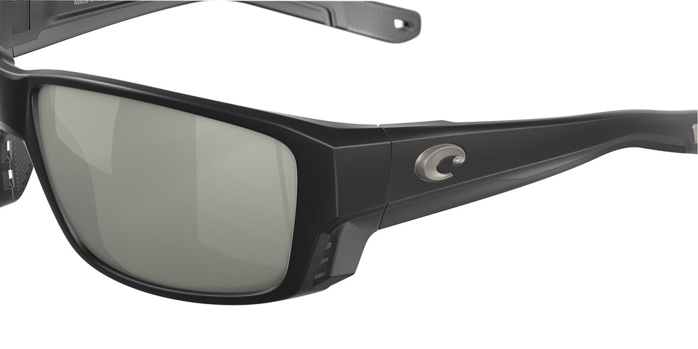 COSTA 6S9105 Tuna Alley PRO 910504 60 - Matte Black / Gray Silver Mirrored Polarized #id:6s9105910504_s:100120