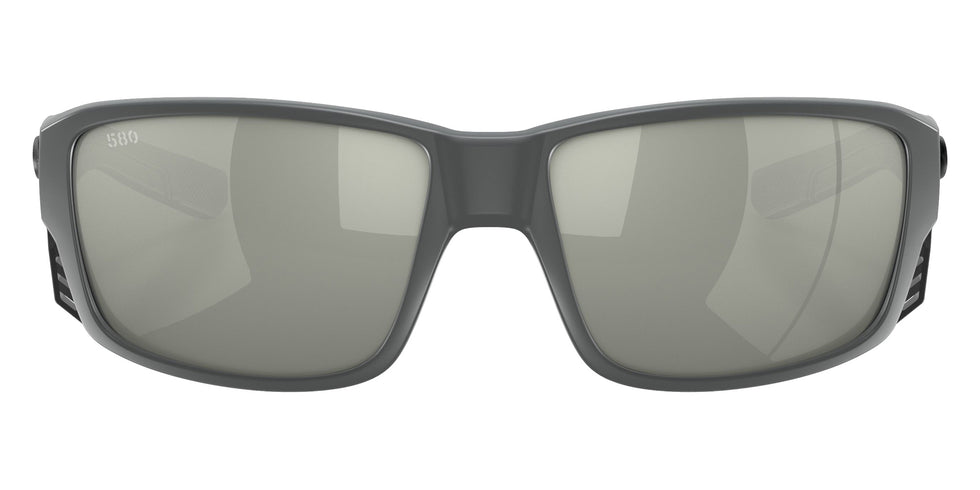 COSTA 6S9105 Tuna Alley PRO 910509 60 - Matte Gray / Gray Silver Mirrored Polarized #id:6s9105910509_s:102100