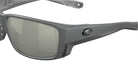 COSTA 6S9105 Tuna Alley PRO 910509 60 - Matte Gray / Gray Silver Mirrored Polarized #id:6s9105910509_s:102120