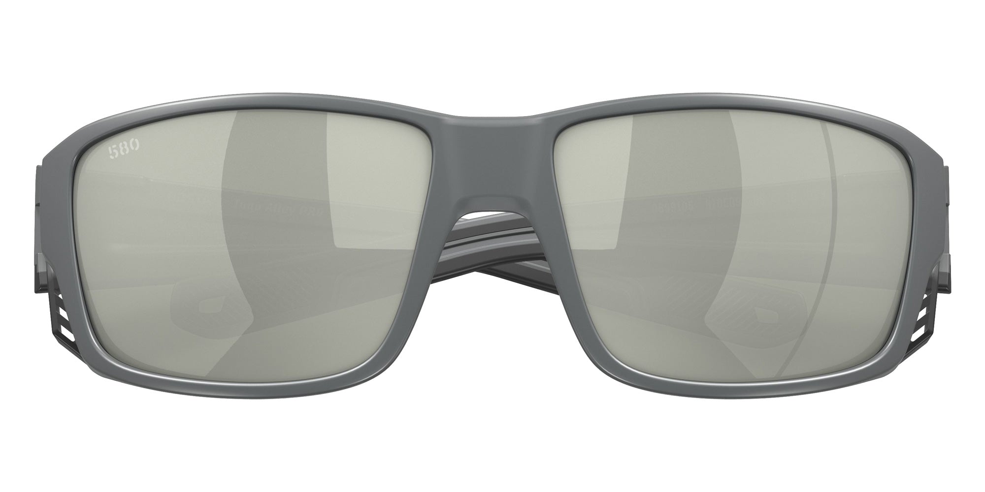 COSTA 6S9105 Tuna Alley PRO 910509 60 - Matte Gray / Gray Silver Mirrored Polarized #id:6s9105910509_s:102130