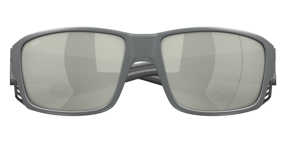 COSTA 6S9105 Tuna Alley PRO 910509 60 - Matte Gray / Gray Silver Mirrored Polarized #id:6s9105910509_s:102130