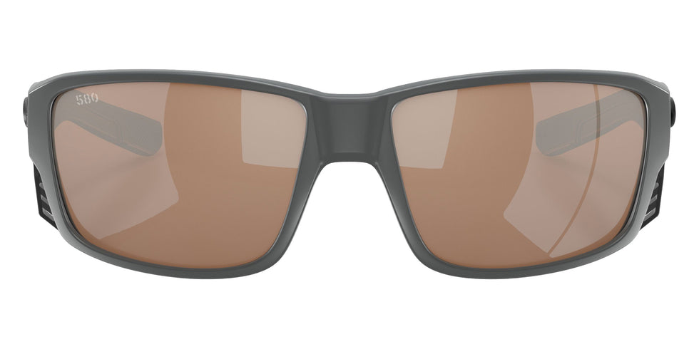 COSTA 6S9105 Tuna Alley PRO 910510 60 - Matte Gray / Copper Silver Mirrored Polarized #id:6s9105910510_s:104100