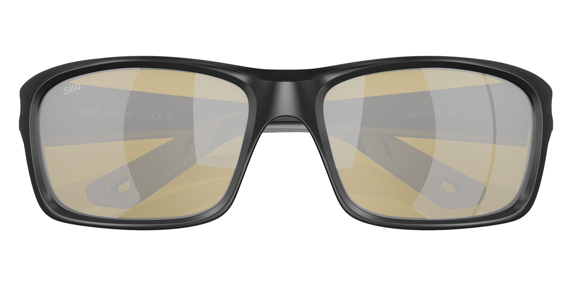 COSTA 6S9106 Jose PRO 910605 62 - Matte Black / Sunrise Silver Mirrored Polarized #id:6s9106910605_s:100120