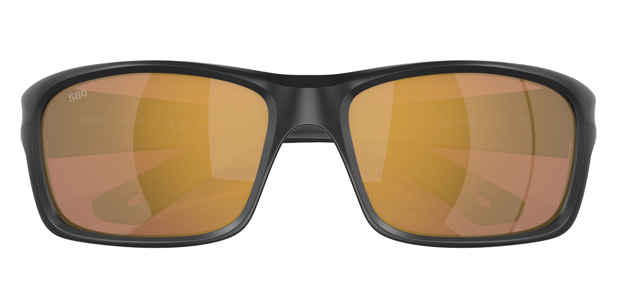 COSTA 6S9106 Jose PRO 910611 62 - Matte Black / Gold Mirrored Polarized #id:6s9106910611_s:104120