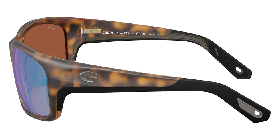 COSTA 6S9106 Jose PRO 910612 62 - Matte Tortoise / Green Mirrored Polarized #id:6s9106910612_s:106110