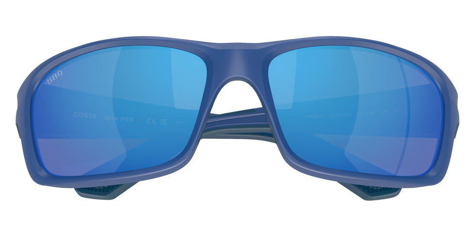 COSTA 6S9106 Jose PRO 910617 62 - Matte Chesapeake Blue / Blue Mirrored Polarized #id:6s9106910617_s:100130