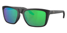 COSTA 6S9107 Mainsail 910702 55 - Matte Black / Green Mirrored Polarized #id:6s9107910702_s:100105