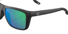 COSTA 6S9107 Mainsail 910702 55 - Matte Black / Green Mirrored Polarized #id:6s9107910702_s:100125