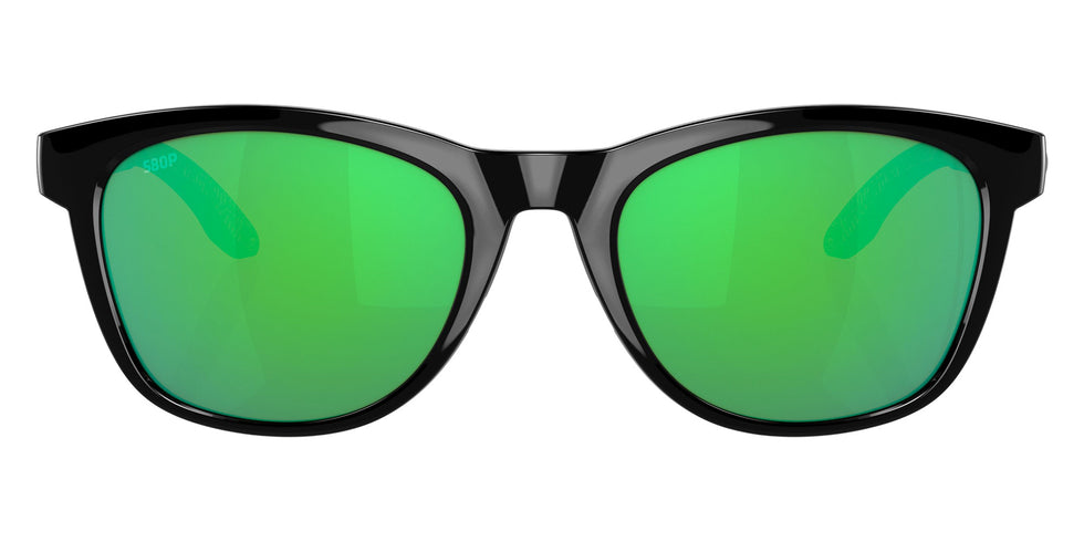 COSTA 6S9108 Aleta 910805 54 - Black / Green Mirrored Polarized #id:6s9108910805_s:100100