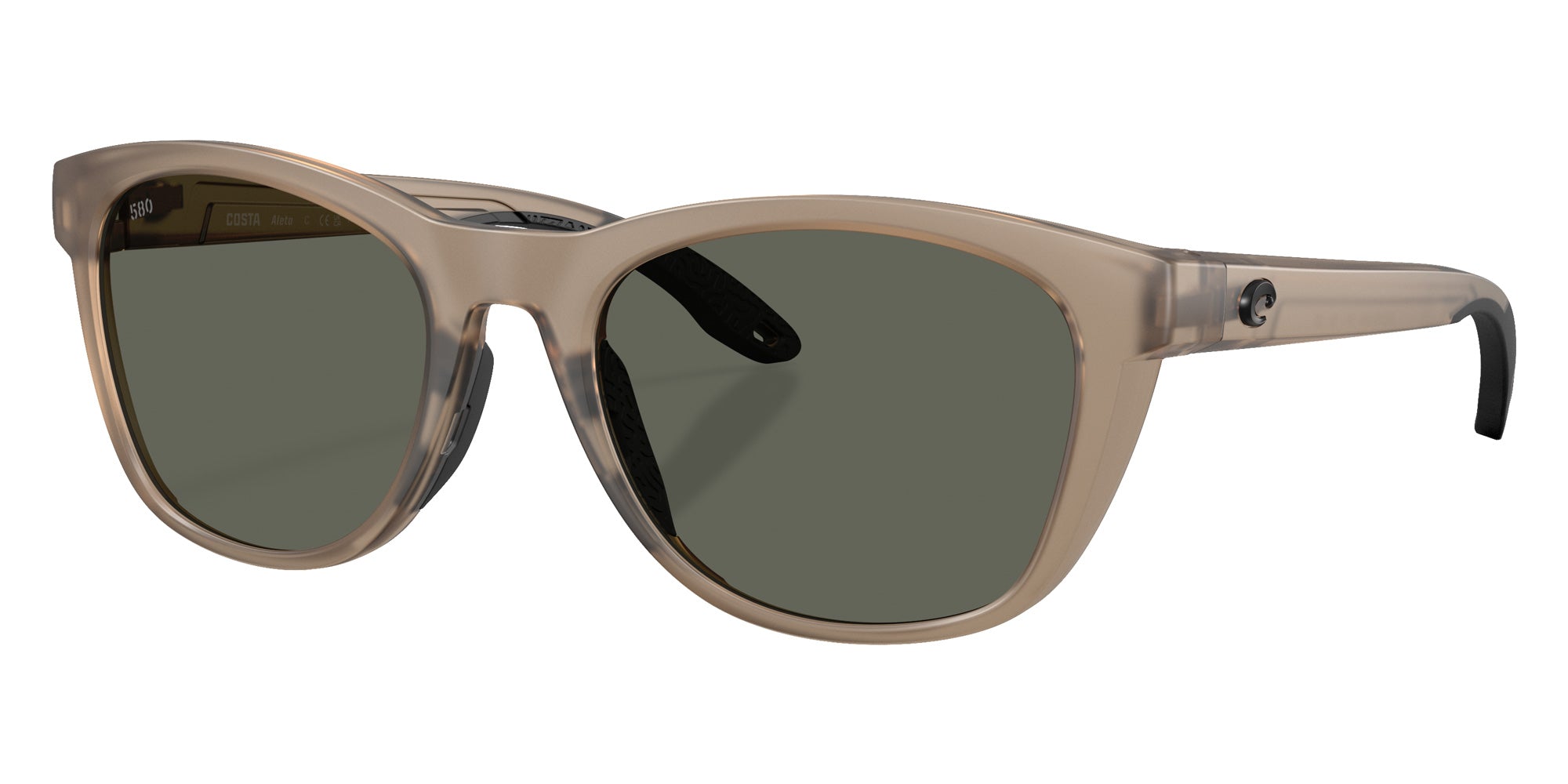 COSTA 6S9108 Aleta 910810 54 - Matte Brown Smoke / Gray Polarized #id:6s9108910810_s:102105