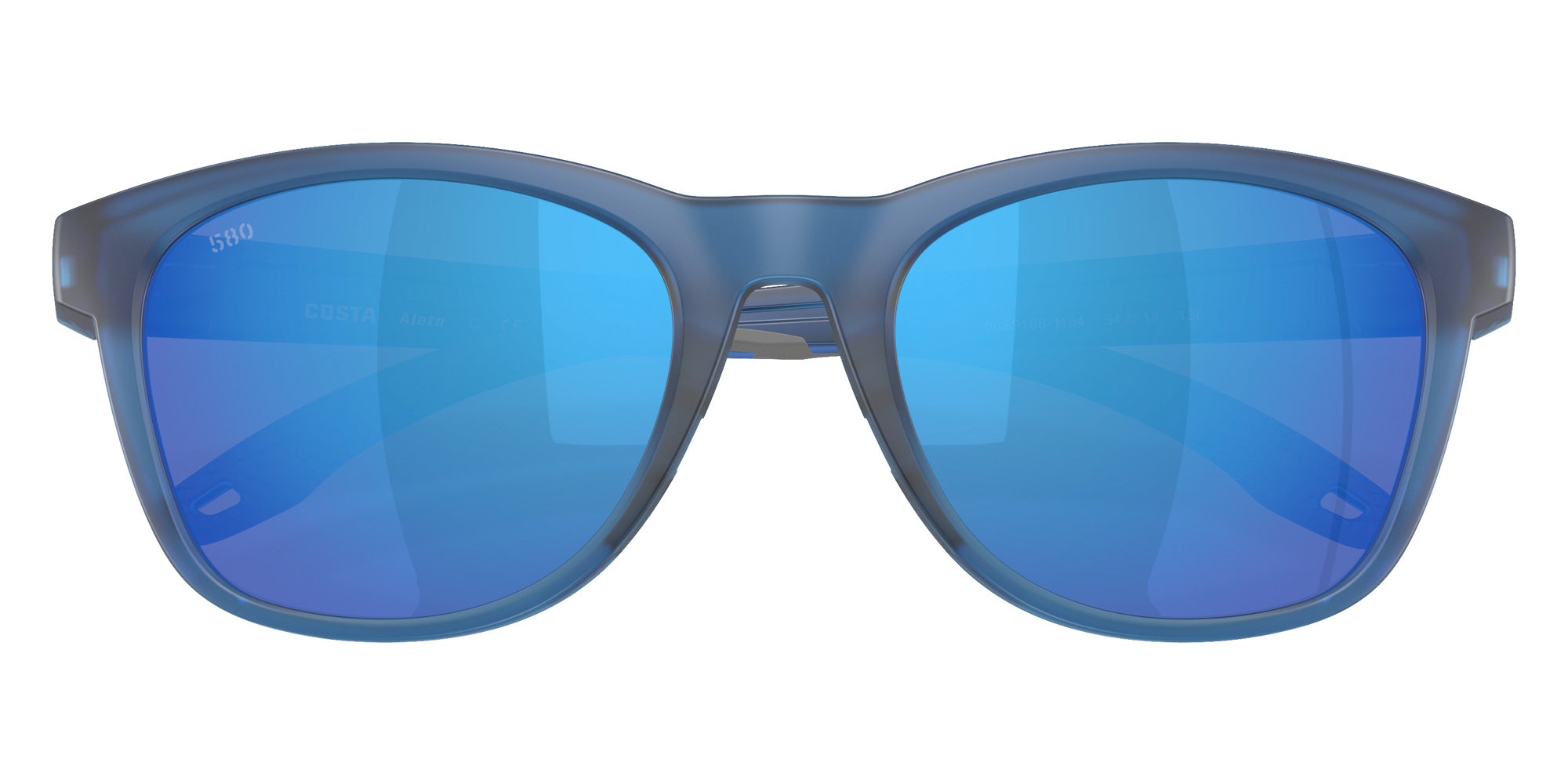 COSTA 6S9108 Aleta 910811 54 - Matte Translucent Blue / Blue Mirrored Polarized #id:6s9108910811_s:104120