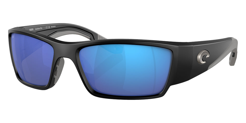 COSTA 6S9109 Corbina PRO 910901 61 - Matte Black / Blue Mirrored Polarized #id:6s9109910901_s:100105