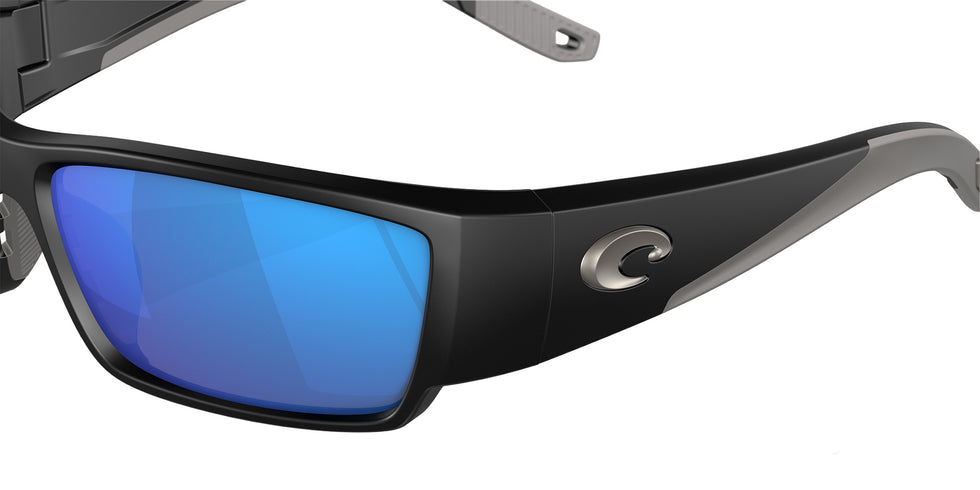 COSTA 6S9109 Corbina PRO 910901 61 - Matte Black / Blue Mirrored Polarized #id:6s9109910901_s:100125