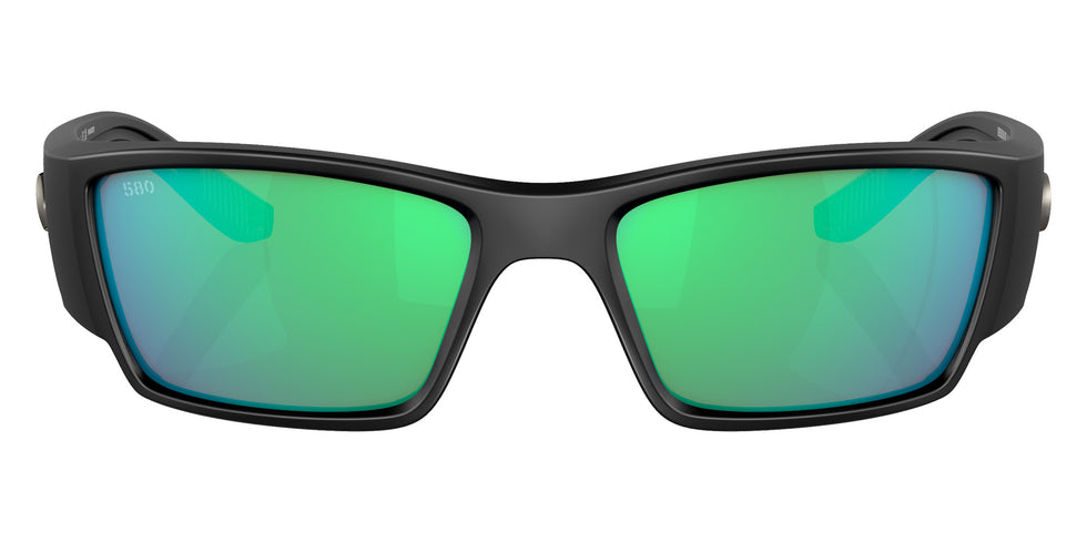 COSTA 6S9109 Corbina PRO 910902 61 - Matte Black / Green Mirrored Polarized #id:6s9109910902_s:102100