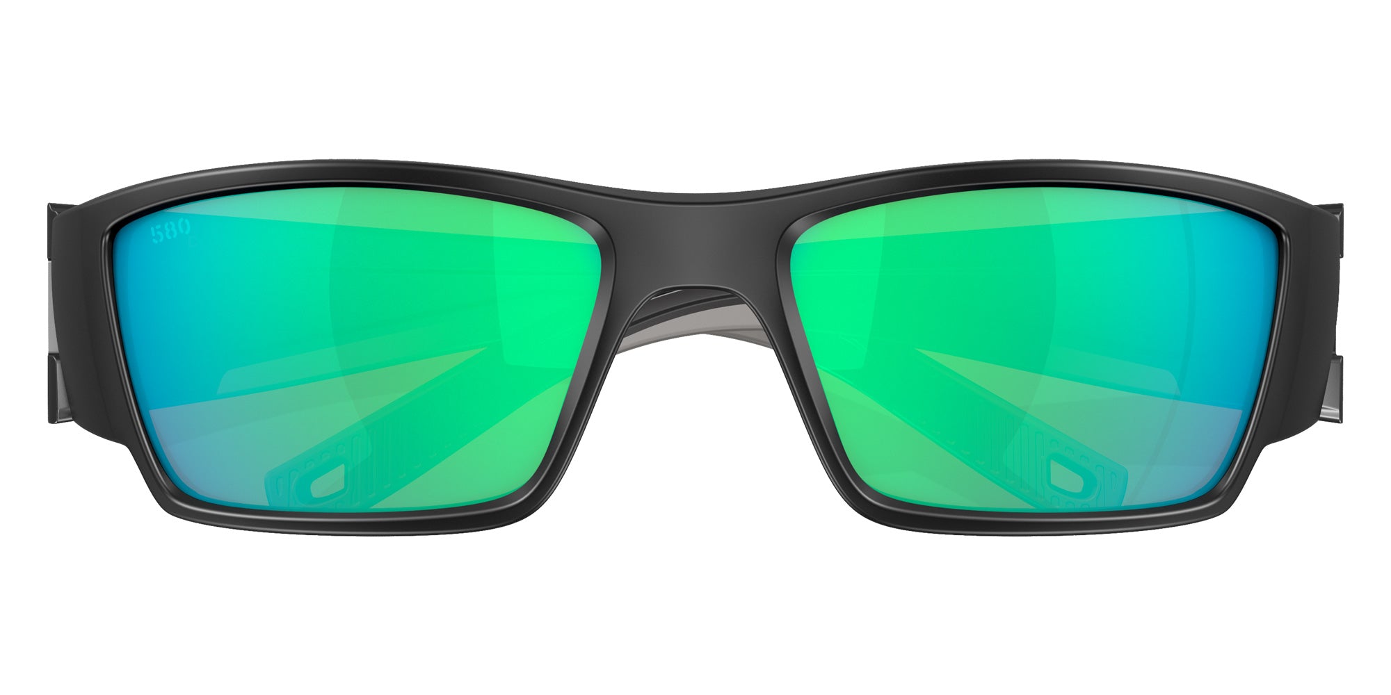 COSTA 6S9109 Corbina PRO 910902 61 - Matte Black / Green Mirrored Polarized #id:6s9109910902_s:102120