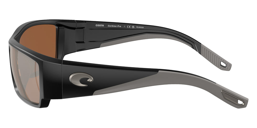 COSTA 6S9109 Corbina PRO 910903 61 - Matte Black / Copper Silver Mirrored Polarized #id:6s9109910903_s:104110