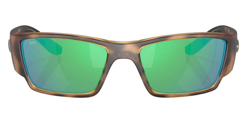 COSTA 6S9109 Corbina PRO 910912 61 - Matte Tortoise / Green Mirrored Polarized #id:6s9109910912_s:108100