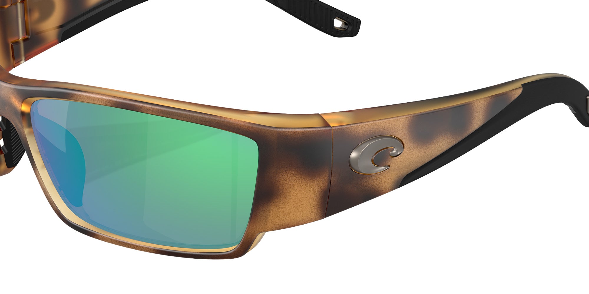 COSTA 6S9109 Corbina PRO 910912 61 - Matte Tortoise / Green Mirrored Polarized #id:6s9109910912_s:108125