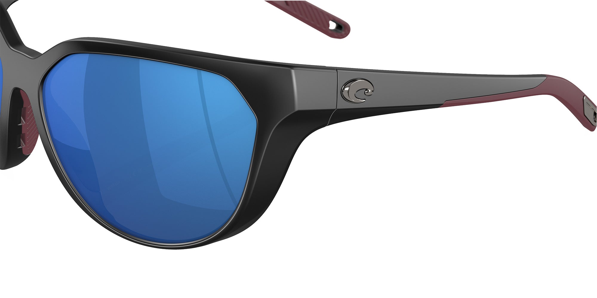 COSTA 6S9110 Mayfly 911004 58 - Matte Black / Blue Mirrored Polarized #id:6s9110911004_s:100120