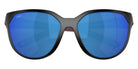 COSTA 6S9110 Mayfly 911004 58 - Matte Black / Blue Mirrored Polarized #id:6s9110911004_s:100130