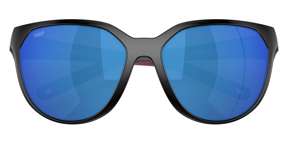 COSTA 6S9110 Mayfly 911004 58 - Matte Black / Blue Mirrored Polarized #id:6s9110911004_s:100130
