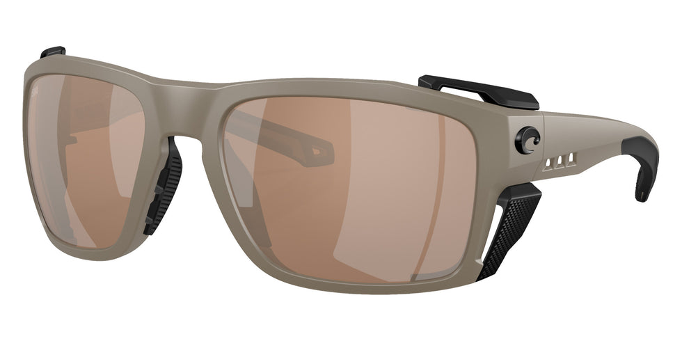 COSTA 6S9111 King Tide 8 911109 60 - Matte Sand / Copper Silver Mirrored Polarized #id:6s9111911109_s:102105