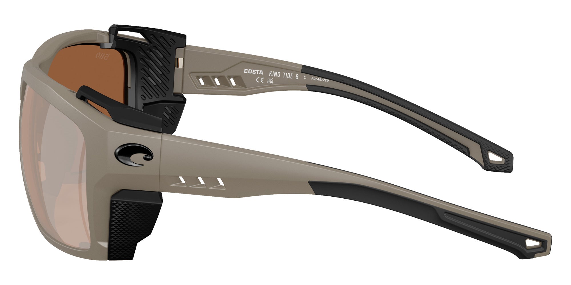 COSTA 6S9111 King Tide 8 911109 60 - Matte Sand / Copper Silver Mirrored Polarized #id:6s9111911109_s:102110