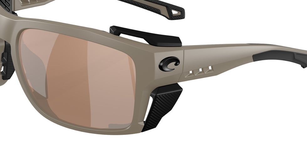 COSTA 6S9111 King Tide 8 911109 60 - Matte Sand / Copper Silver Mirrored Polarized #id:6s9111911109_s:102125