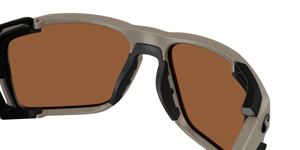 COSTA 6S9111 King Tide 8 911109 60 - Matte Sand / Copper Silver Mirrored Polarized #id:6s9111911109_s:102130
